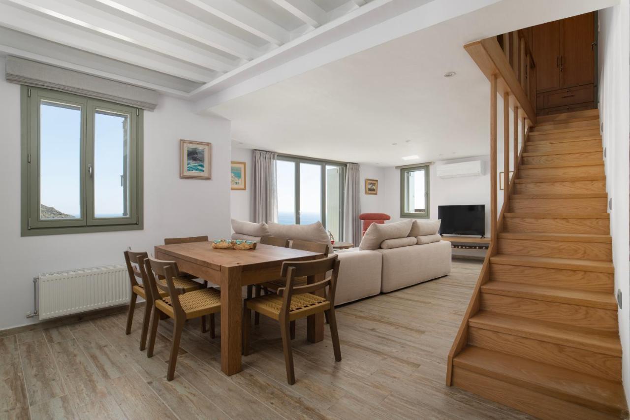 Acron Andros - Luxury Villa With Private Pool Korthio Екстер'єр фото